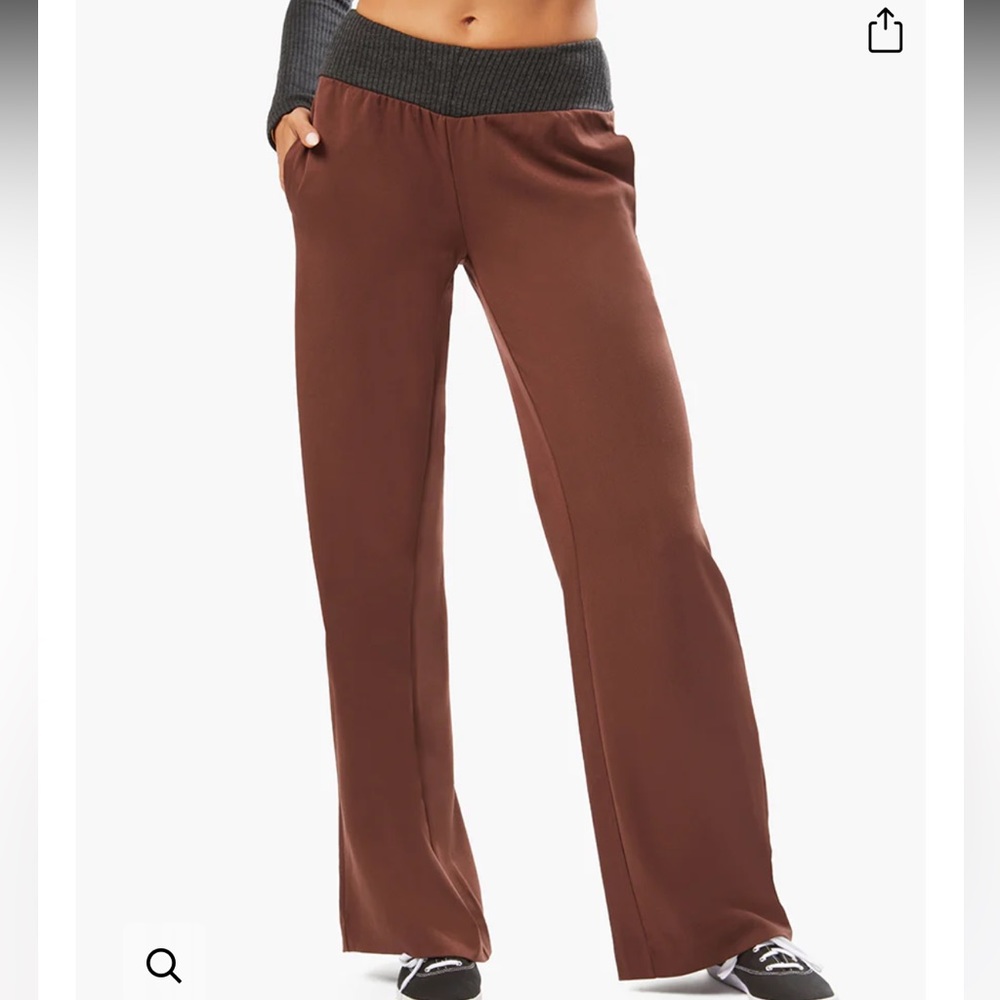 Weworewhat Low RIse Suiting V Pant new with tags